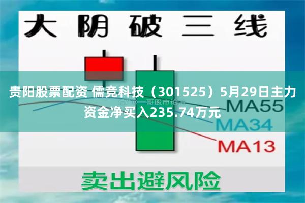贵阳股票配资 儒竞科技（301525）5月29日主力资金净买入235.74万元