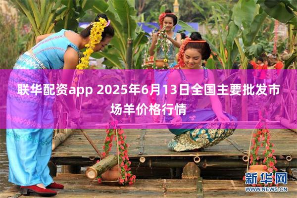 联华配资app 2025年6月13日全国主要批发市场羊价格行情