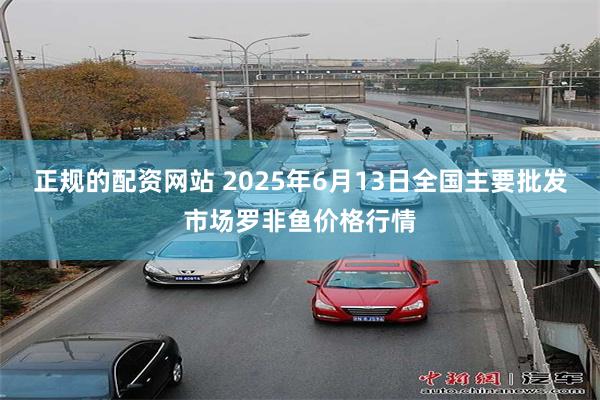 正规的配资网站 2025年6月13日全国主要批发市场罗非鱼价格行情